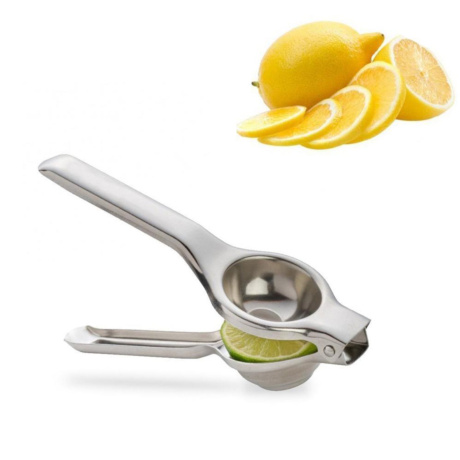 0132B Stainless Steel Lemon Squeezer DeoDap 0132B Stainless Steel Lemon Squeezer DeoDap